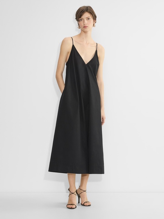 Aritzia Dresses & Skirts - NWT Aritzia Nouvelle Poplin Dress Black S/P